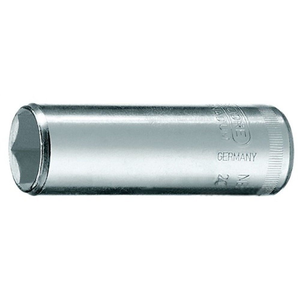 Illustration du produit: Jeu de clés à douille 20 L 1/4 po. 6 pans, long ouv. de clé 8 mm longueur 50 mm