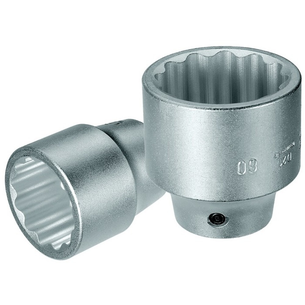 Illustration du produit: Jeu de clés à douille D 21 1 po. 12 pans ouv. de clé 41 mm longueur 70 mm GEDORE