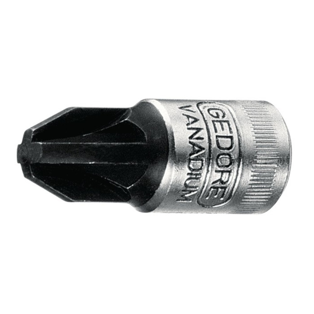 Illustration du produit: Jeu de clés à douille IKS20 PZD 1/4 po. PZD PZD 2 longueur 37 mm GEDORE