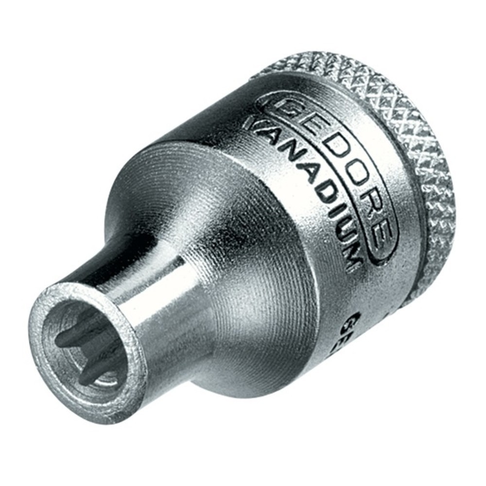 Illustration du produit: Jeu de clés à douille TX 30 3/8 po. E E7 longueur 28 mm GEDORE
