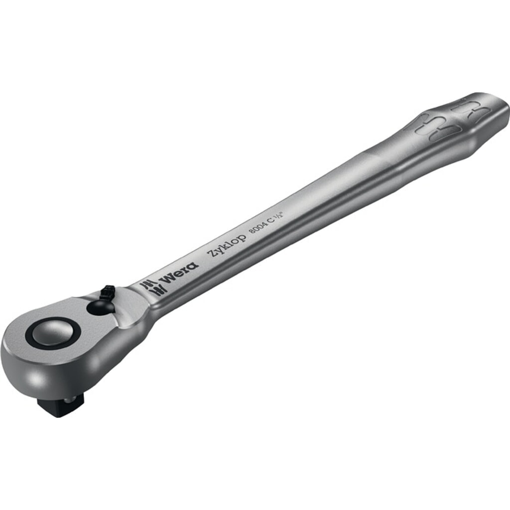 Illustration du produit: Cliquet réversible à levier Zyklop Metal switch 1/2 po. 72 dents levier de commu
