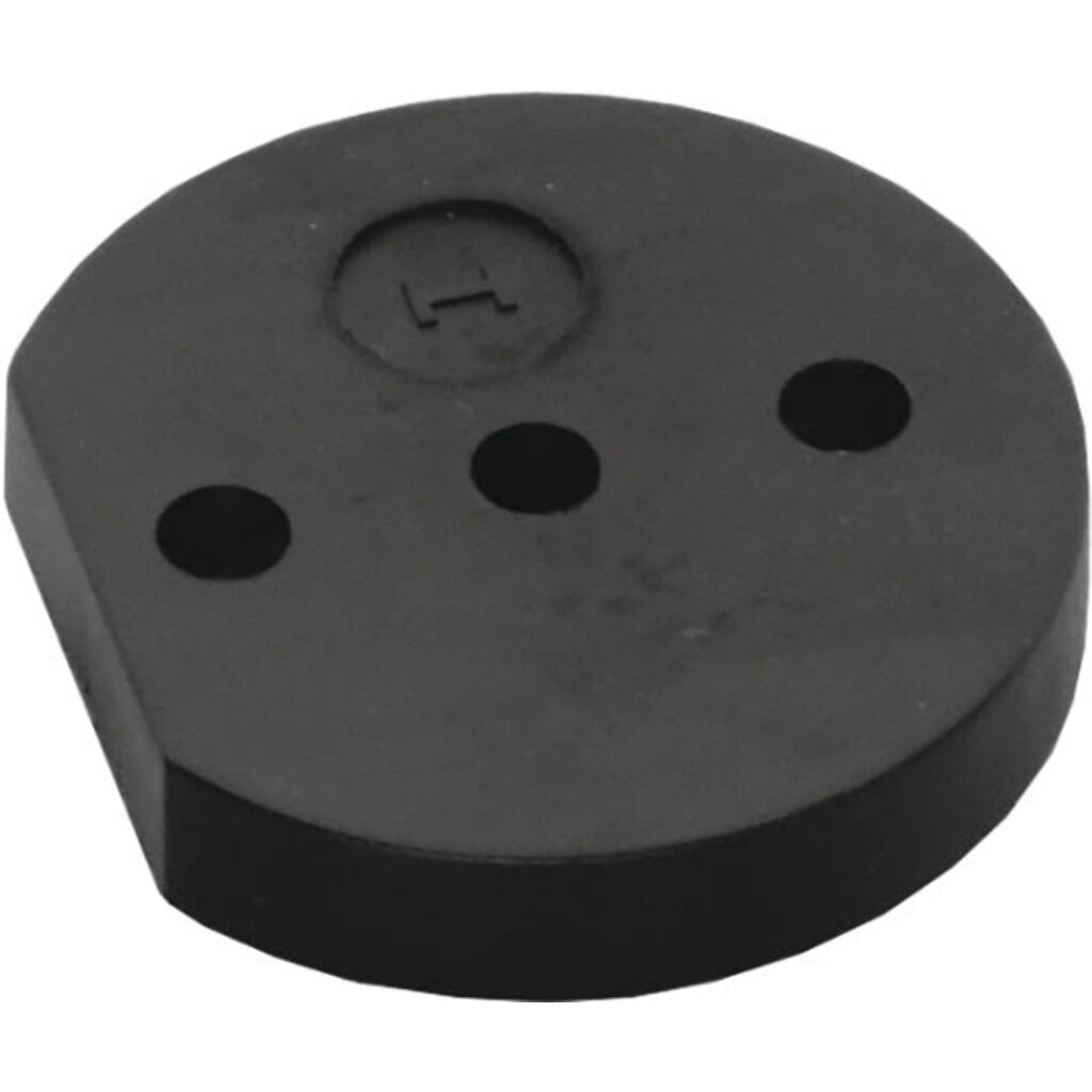 Illustration du produit: INTERSTEEL Unterlage, Ø 60 mm Höhe 10 mm, Nylon schwarz, f. Art. 3000 259 313