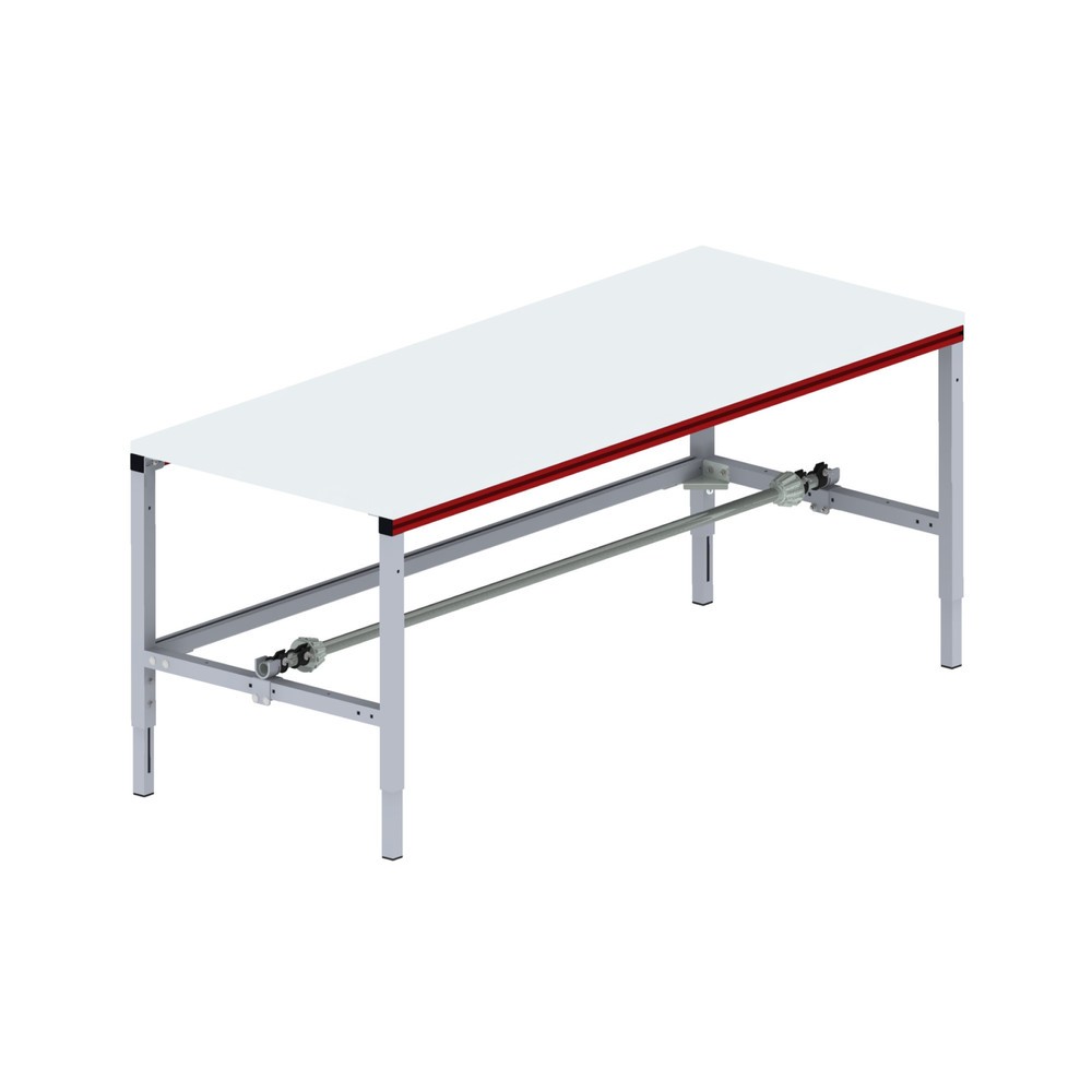 Illustration du produit: Jeu d’axes pour les Rocholz tables d’emballage FLEX, pour modèles largeur 2.000 mm