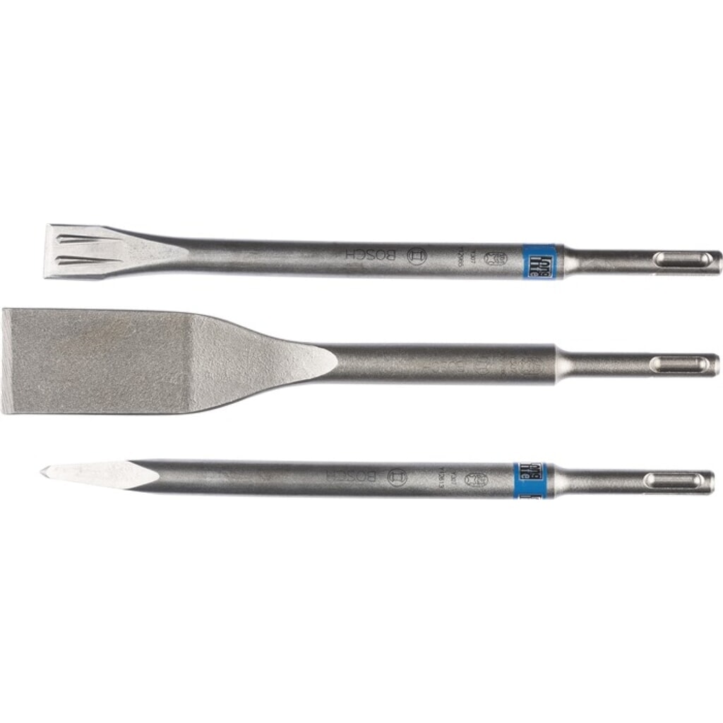 Illustration du produit: Jeu de burins SDS-plus SDS-plus 3 pièces auto-affûtant longueur 250/250/260 mm B