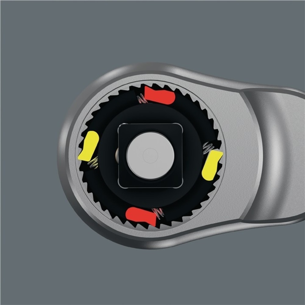 N° de l'image du produit 3 : Cliquet réversible Zyklop Metal push 3/8 po. 76 dents longueur 222 mm avec carré