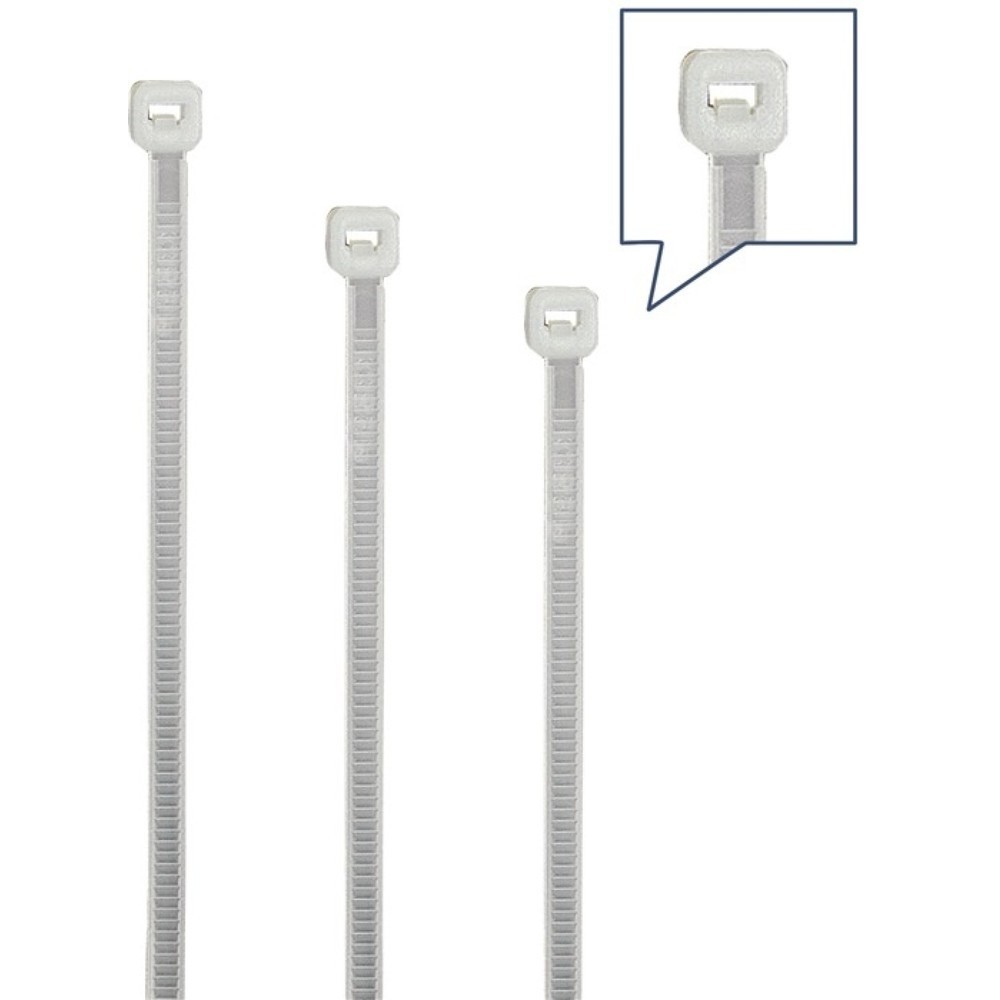 Illustration du produit: Set de colliers de câblage 350 pièces polyamide nature