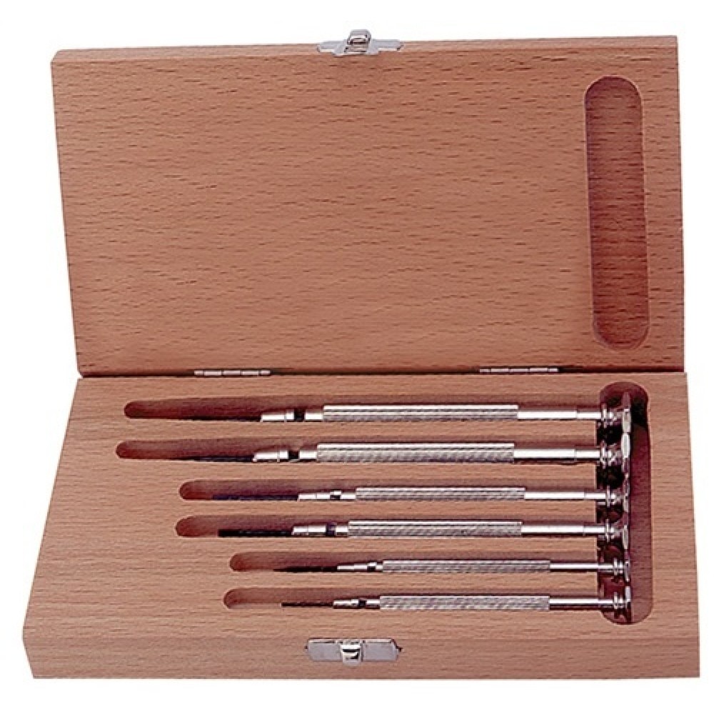 Illustration du produit: Jeu tournevis de mécanique de précision 250 6 pièces fente/PH KUKKO