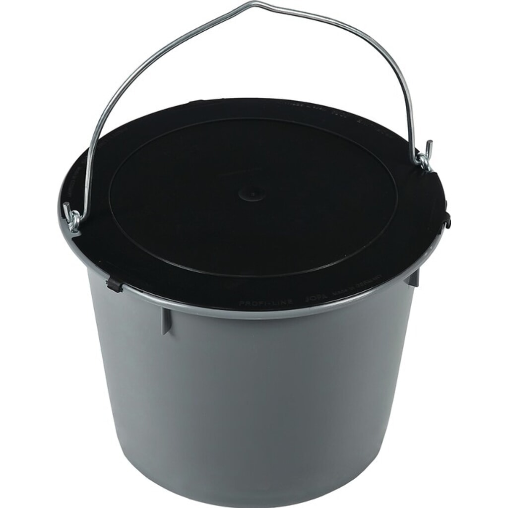N° de l'image du produit 2 : JOPA Deckel, Innen-Ø 355 mm, schwarz, Recycling-Kunststoff