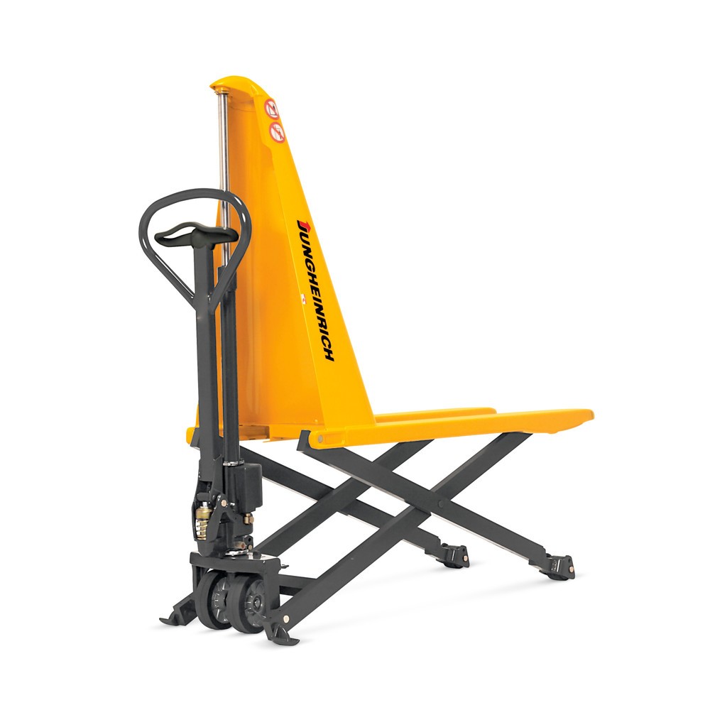 N° de l'image du produit 1 : Transpalette à ciseaux Jungheinrich AMX 10, capacité de charge 1 000 kg, nylon