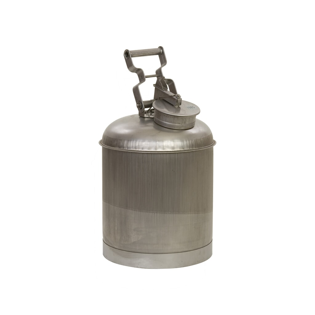 Justrite® Bidon pour déchets Eagle, acier inoxydable, 9,5 litres Illustration du produit: Justrite® Bidon pour déchets Eagle, acier inoxydable, 9,5 litres