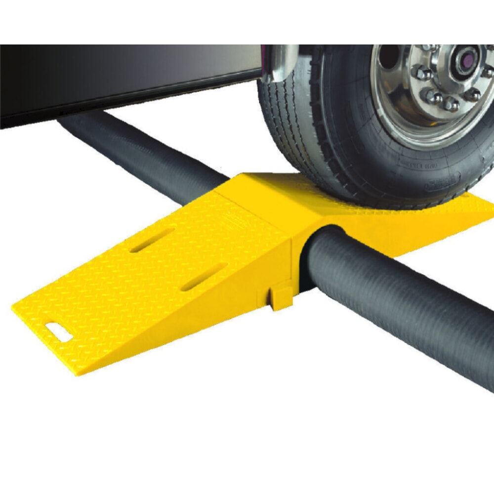 Illustration du produit: Justrite® Système de passage pour flexibles Diamondback®, jaune