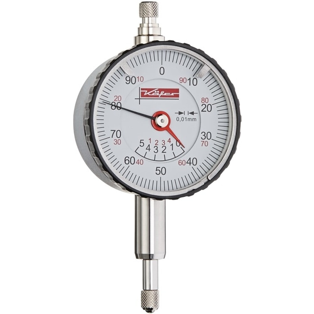 Illustration du produit: KÄFER Kleinmessuhr KMU 4/5 TK-100, 5 mm Ablesung 0,01 mm