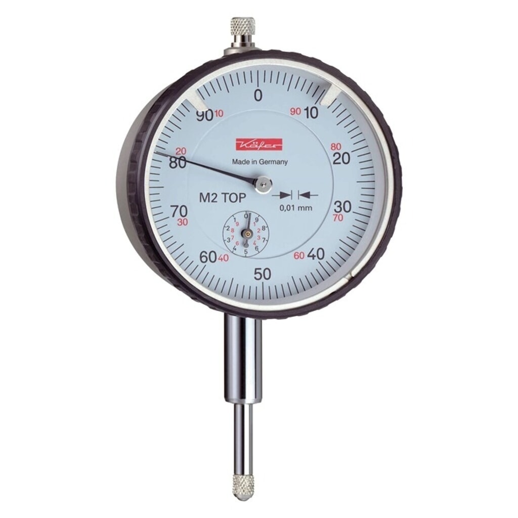 KÄFER Messuhr M2 Top, 10 mm Ablesung 0,01 mm Illustration du produit: KÄFER Messuhr M2 Top, 10 mm Ablesung 0,01 mm