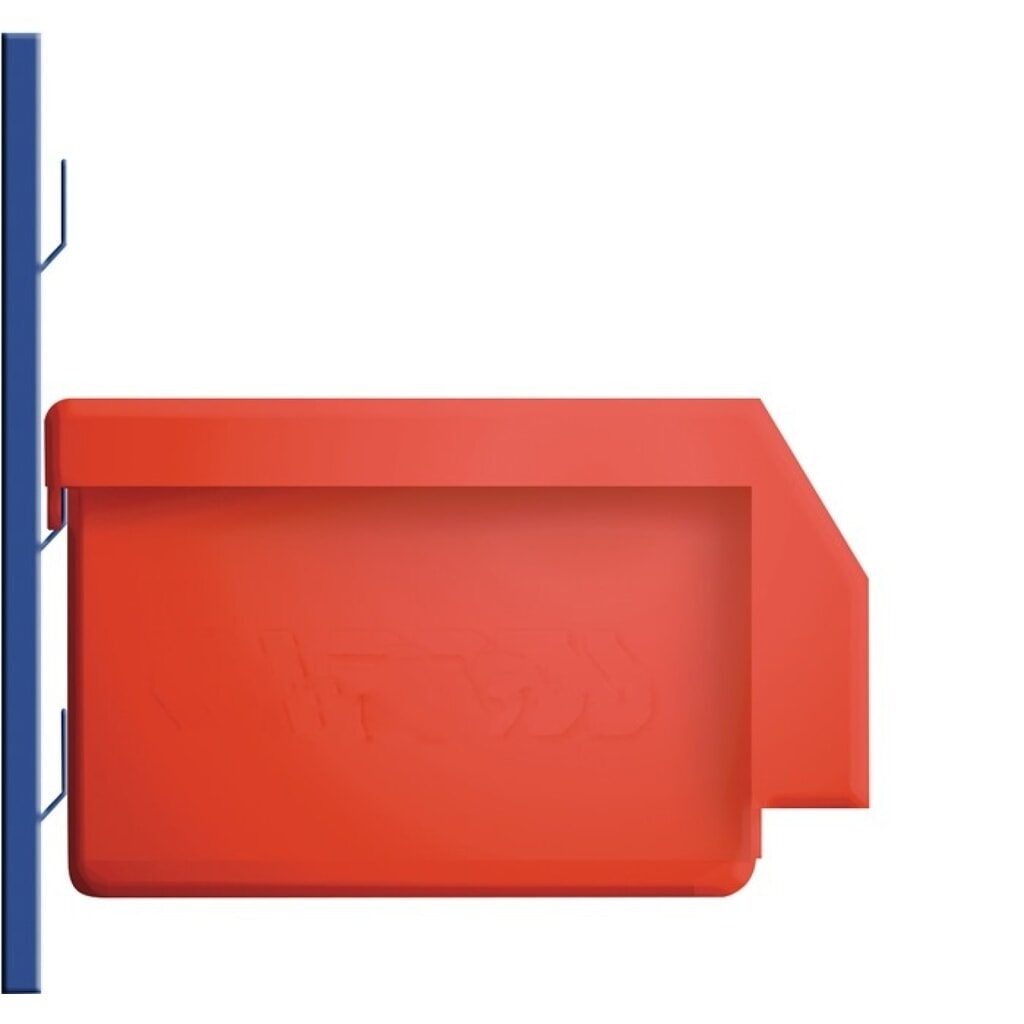 Bac à bec Kappes, PE bleu, L290xl140xH130mm N° de l'image du produit 4 : Bac à bec Kappes, PE bleu, L290xl140xH130mm