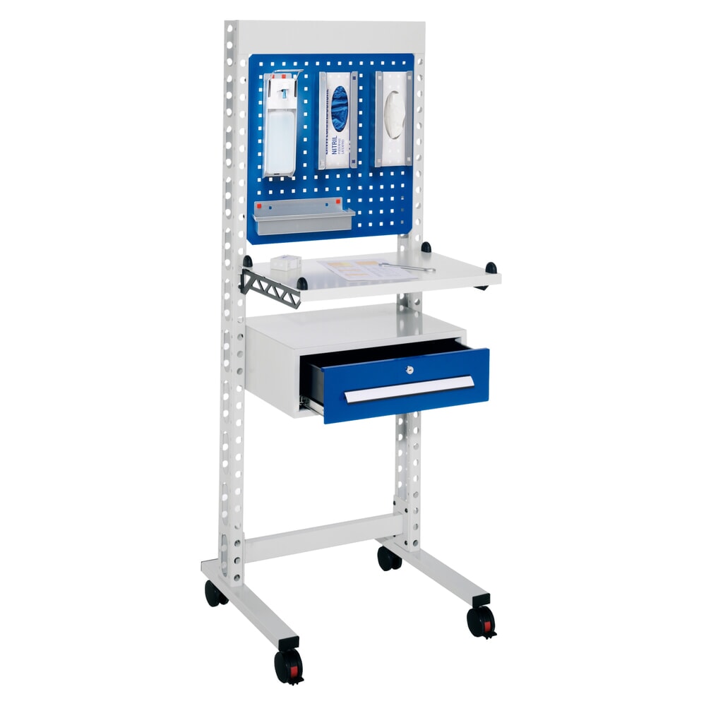 Illustration du produit: Kappes ErgoPlus® Station d’hygiène, poste de travail debout avec roues directrices, HxlxP 1 770 x 670 x 400 mm, modèle 1