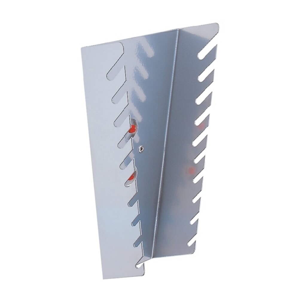 Illustration du produit: Kappes Schraubenschlüsselhalter, 10 Aufnahmen senkrecht für Lochplatten, H220xB145/75xT50mm