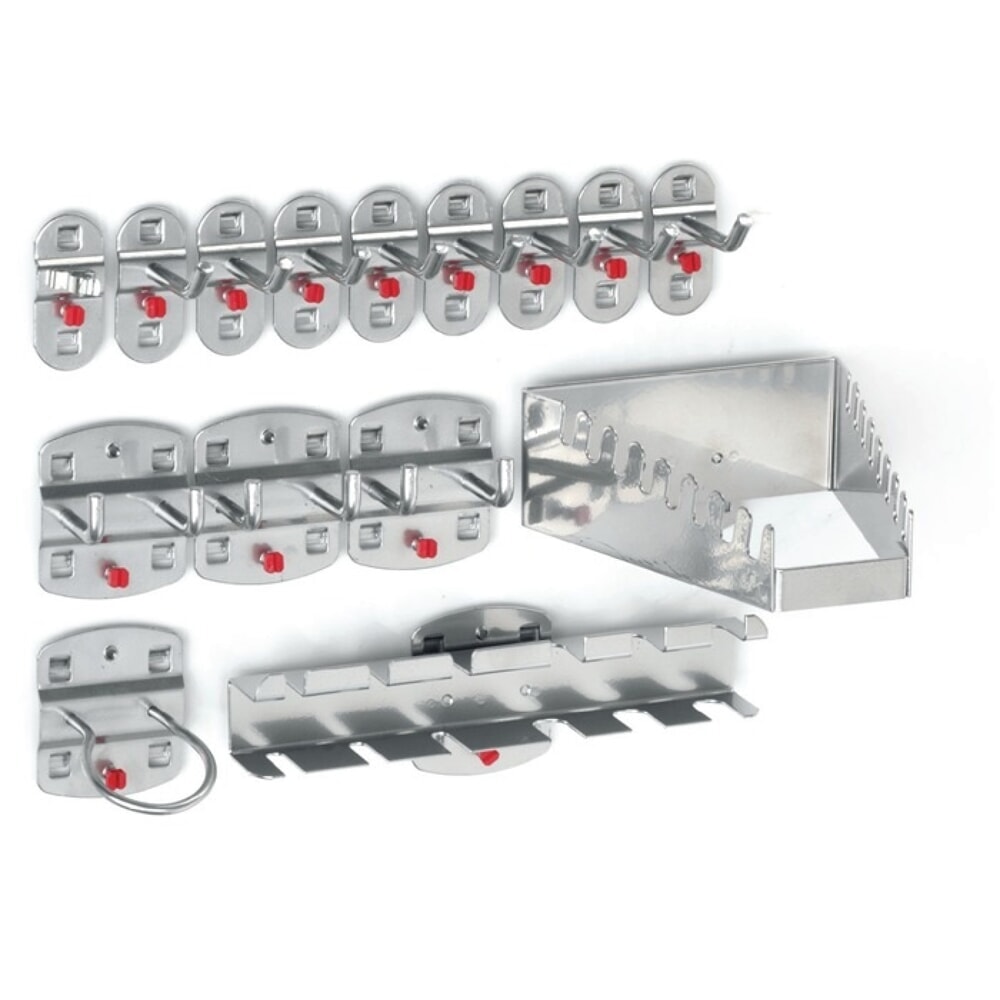 Illustration du produit: Kappes Werkzeughalter, 12 div. Haken/3 Doppelhaken 15-tlg., BxHmm