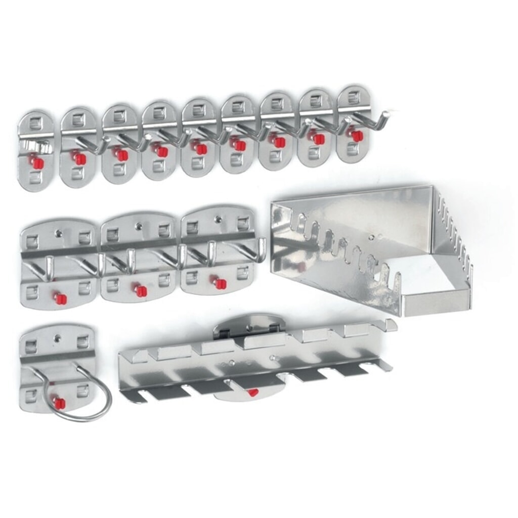 Illustration du produit: Kappes Werkzeughalter, 12 div. Haken/3 Doppelhaken 15-tlg., BxHmm