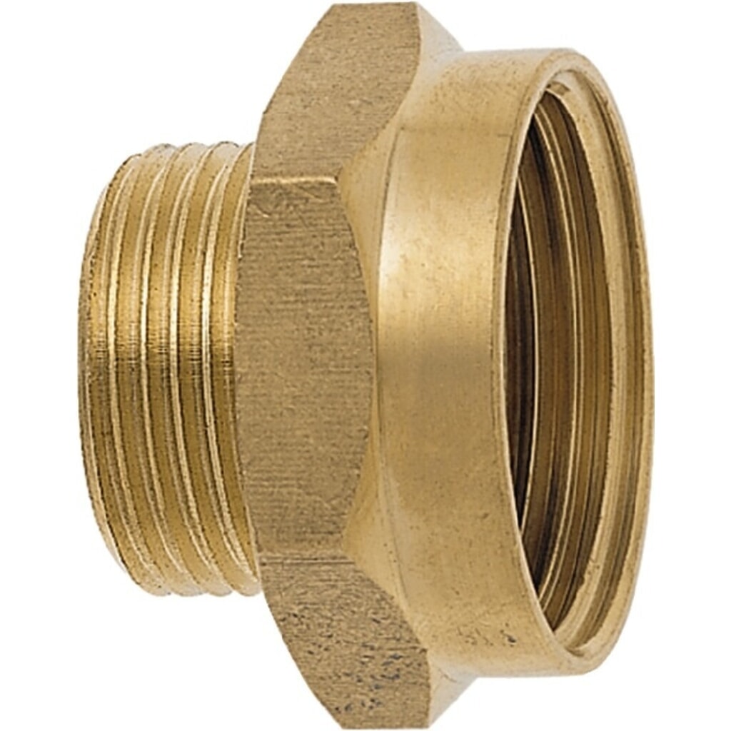 KARASTO Gewindenippel GEKA, Innengewinde 1 ″, Messing, SB, Außengewinde 3/4 ″ Illustration du produit: KARASTO Gewindenippel GEKA, Innengewinde 1 ″, Messing, SB, Außengewinde 3/4 ″