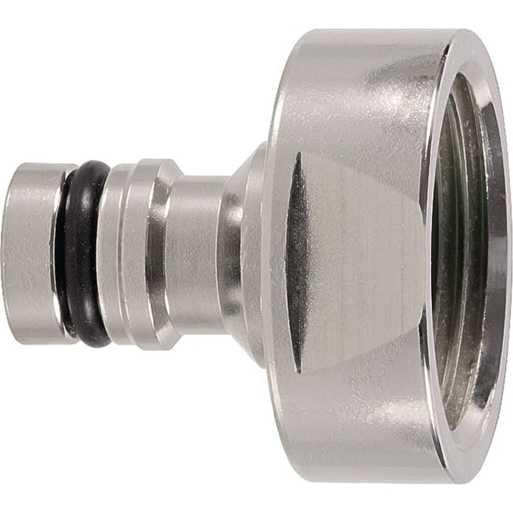 Illustration du produit: KARASTO Hahnstecker GEKA plus-Stecksystem, Innengewinde G 1 ″, Messing vernickelt, SB