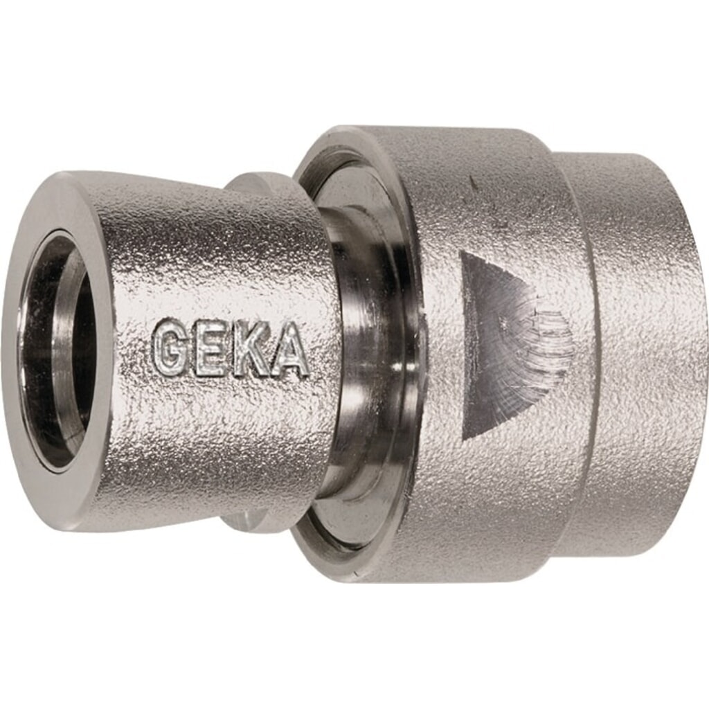 Illustration du produit: KARASTO Schlauchstück GEKA plus, Messing vernickelt Schlauchgröße 19 mm, SB