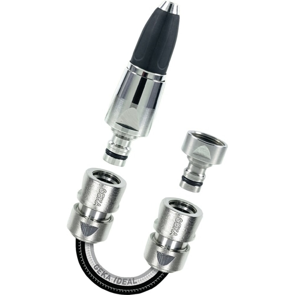 Illustration du produit: KARASTO Starterset GEKA plus-Stecksystem, Messing vernickelt, SB