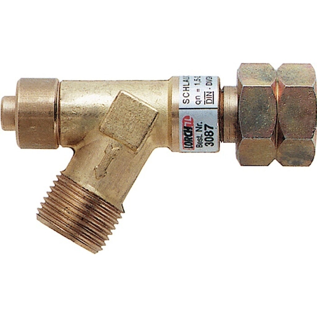 KAYSER Schlauchbruchsicherung, 0,5 - 4 bar, Durchflussleistung max. 7,4 - 12 kg/h Illustration du produit: KAYSER Schlauchbruchsicherung, 0,5 - 4 bar, Durchflussleistung max. 7,4 - 12 kg/h