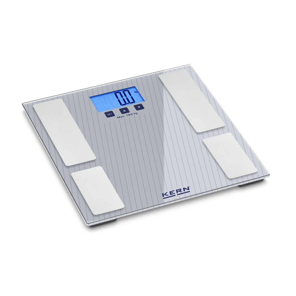N° de l'image du produit 1 : KERN Balance d'analyse corporelle MFB 150K100S05, plage de pesée max. 182 kg, 5 pces/UV