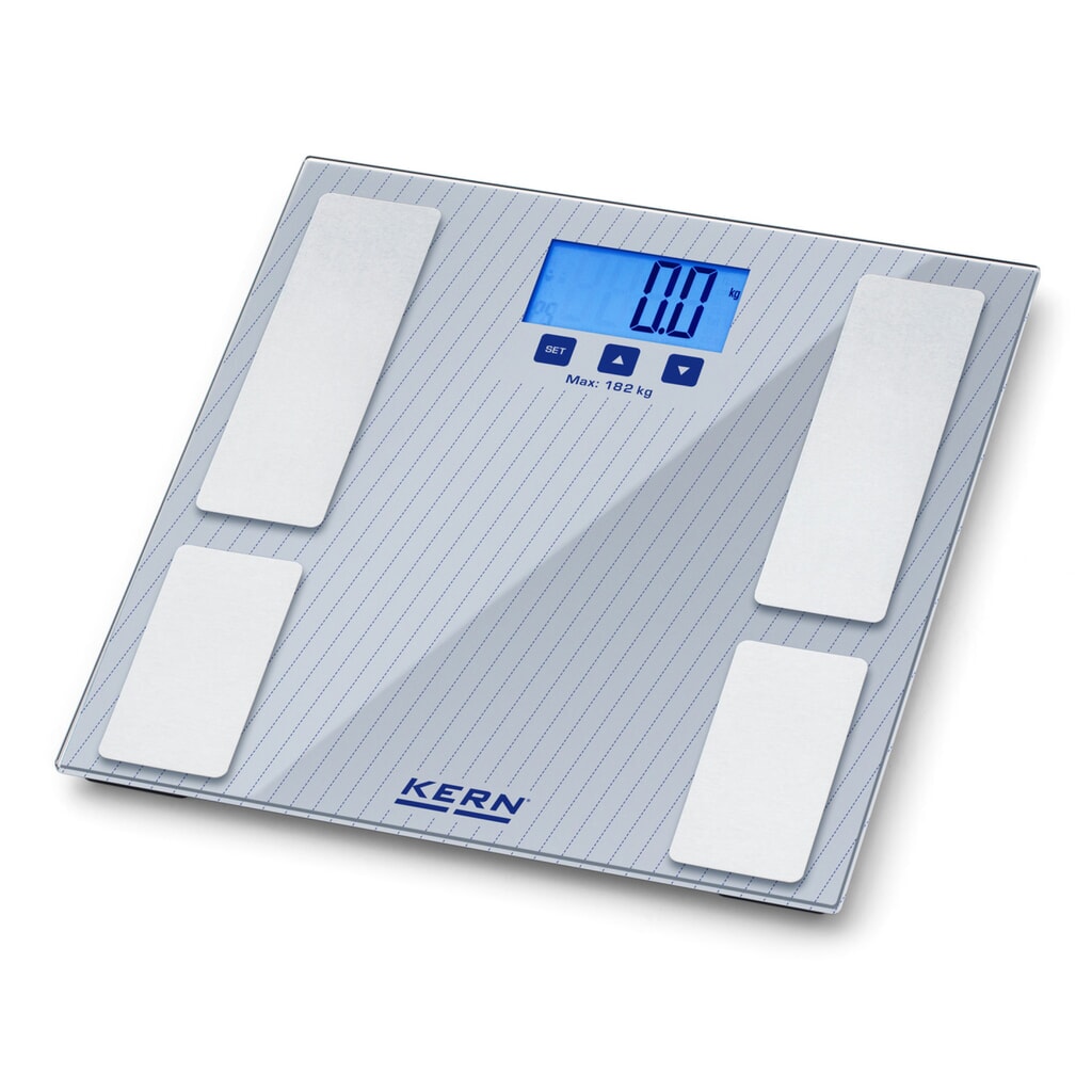 KERN Balance d'analyse corporelle MFB 150K100S05, plage de pesée max. 182 kg, 5 pces/UV N° de l'image du produit 2 : KERN Balance d'analyse corporelle MFB 150K100S05, plage de pesée max. 182 kg, 5 pces/UV