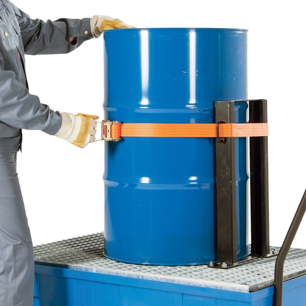 N° de l'image du produit 2 : Kit de calage des charges pour bac de rétention asecos® en PE