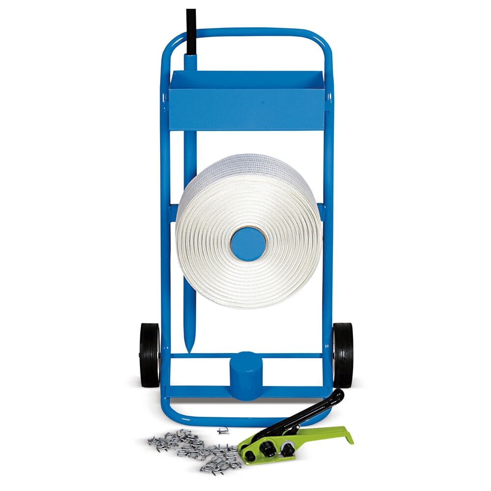 Illustration du produit: Kit de cerclage Komfort pour feuillard PET, pour largeur de feuillard 13 mm