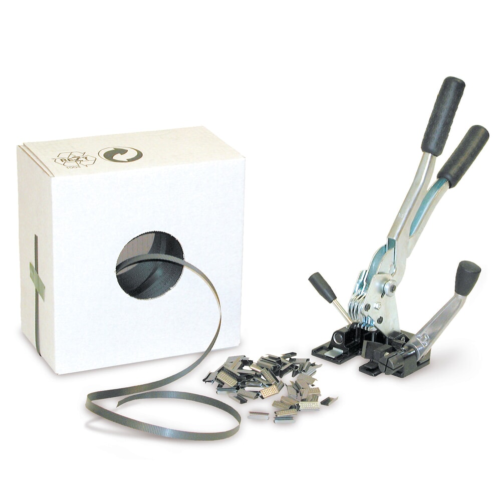 Illustration du produit: Kit de cerclage Standard pour feuillard PP, pour largeur de feuillard 13 mm