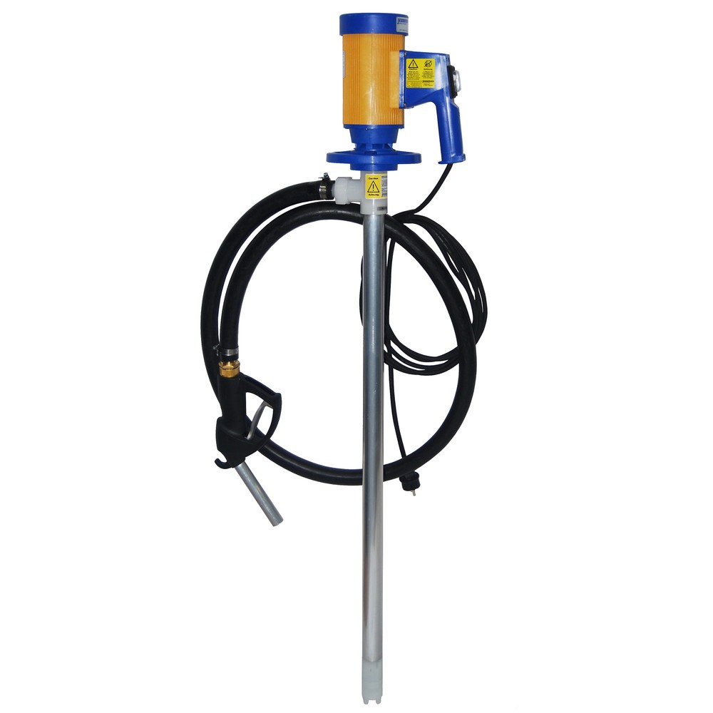 Illustration du produit: Kit pompe à fûts électrique pour produits pétroliers, pour fûts