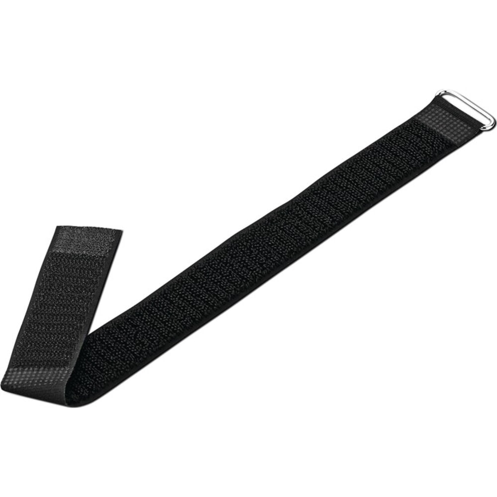 Illustration du produit: Klettbinder, Polyamid schwarz, Länge 130 mm Breite 16 mm, 20St./Btl.