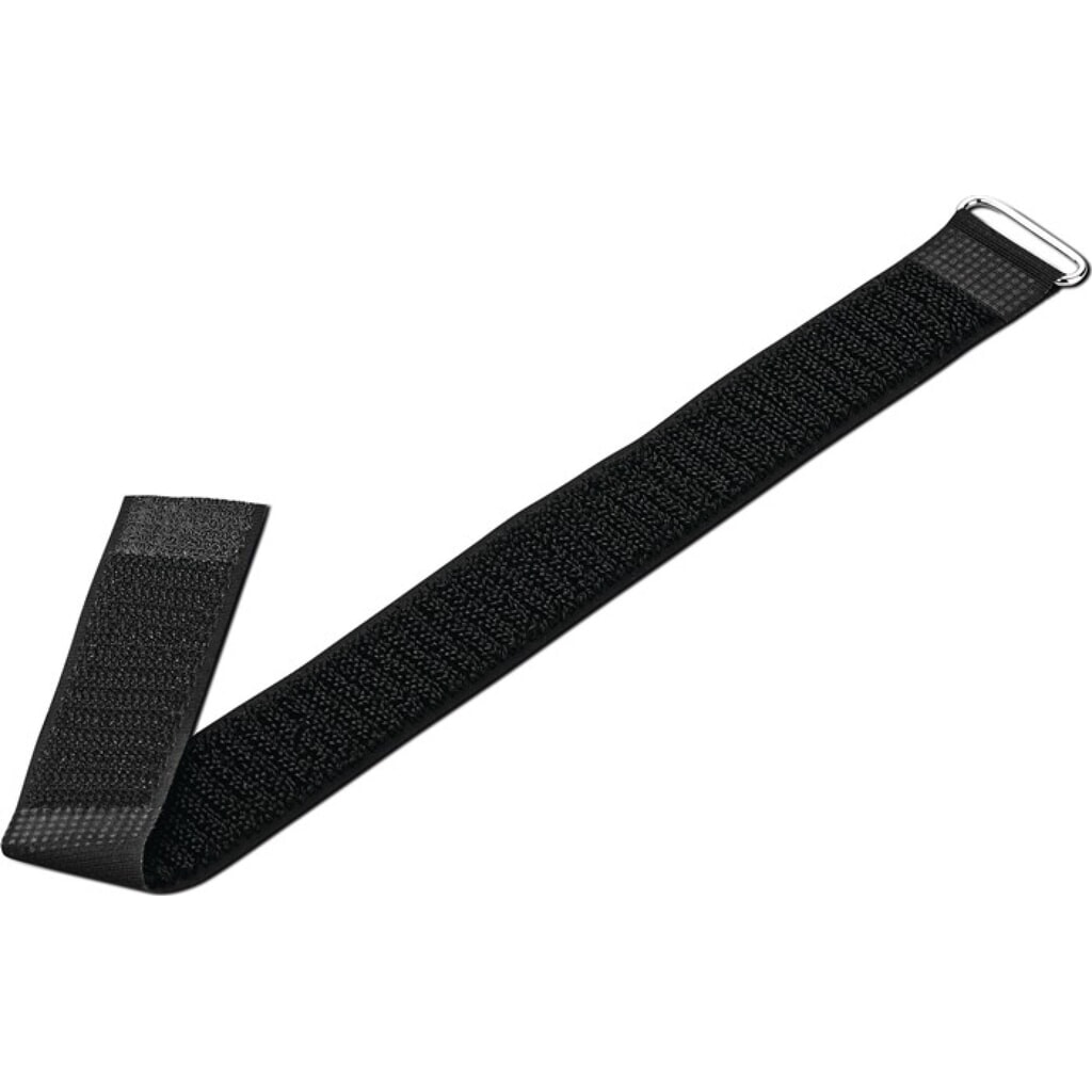 Illustration du produit: Klettbinder, Polyamid schwarz, Länge 200 mm Breite 16 mm, 20St./Btl.