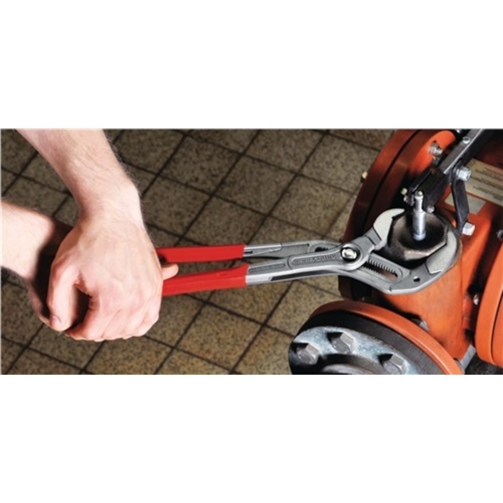 N° de l'image du produit 2 : Pince multiprise Cobra® longueur 560 mm envergure 120 mm poli revêtement en plas