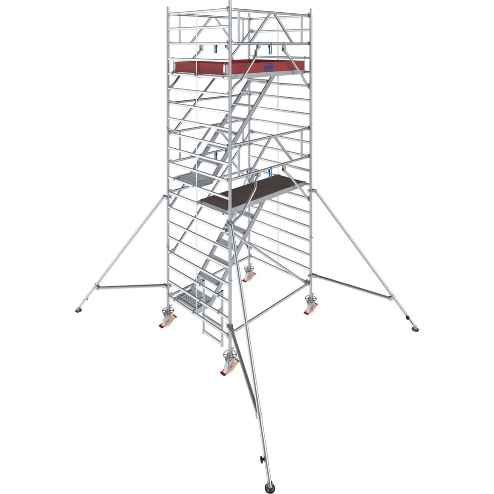 Illustration du produit: KRAUSE® STABILO Échafaudage roulant S5500, longueur de travée 2,00, hauteur de travail 6,30
