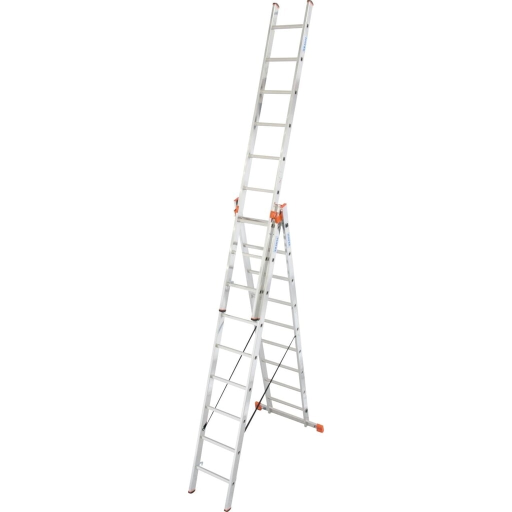 N° de l'image du produit 1 : KRAUSE® Échelle polyvalente Tribilo 3x9 barreaux