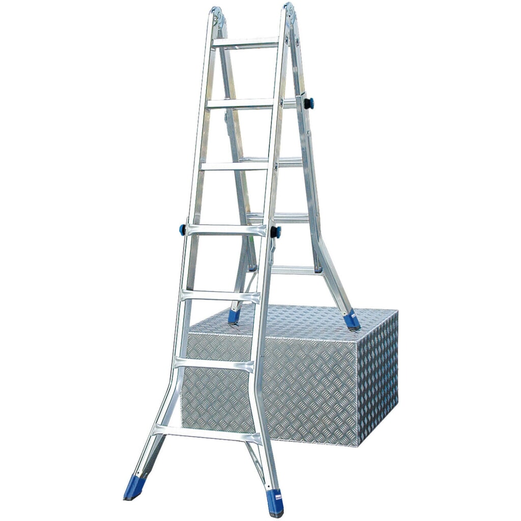 Illustration du produit: KRAUSE® Échelle télescopique articulée STABILO 4x4 barreaux