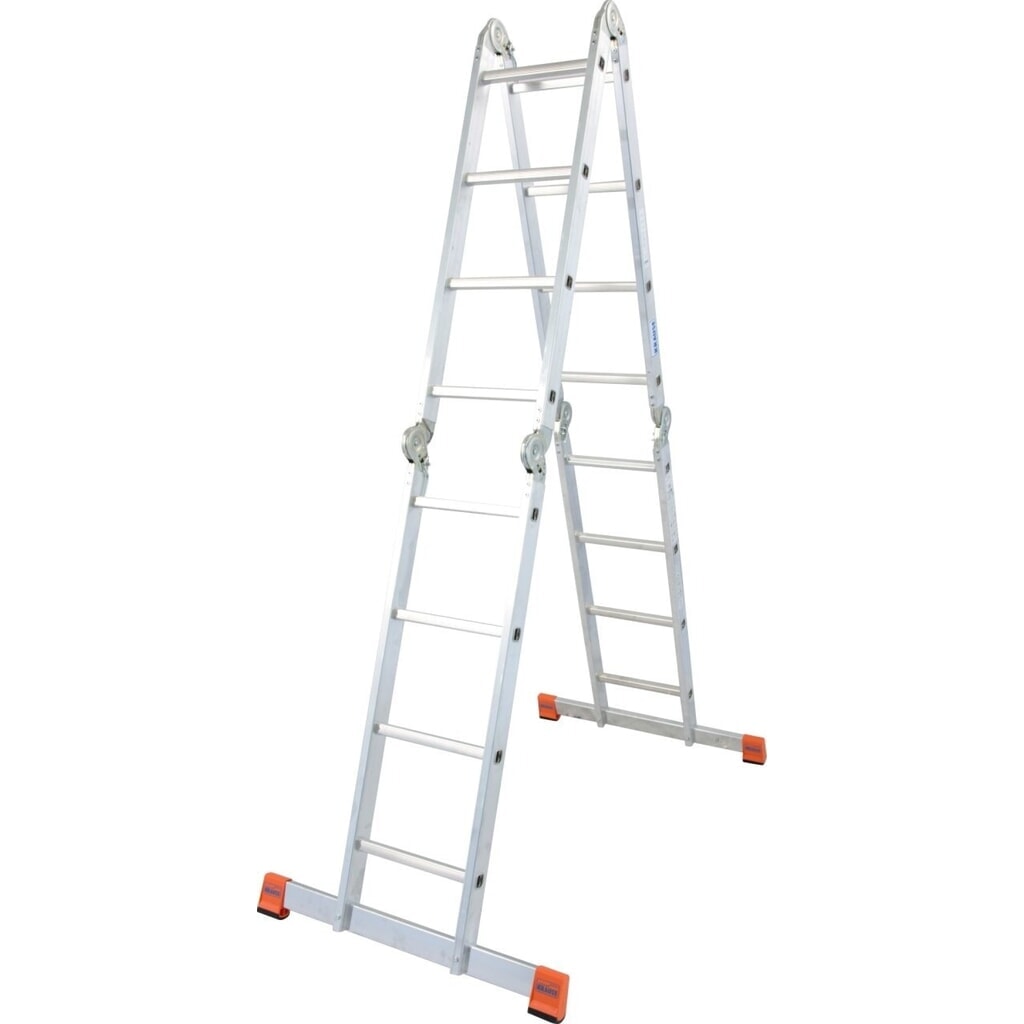 KRAUSE® Échelle universelle articulée à barreaux 4x4 barreaux Illustration du produit: KRAUSE® Échelle universelle articulée à barreaux 4x4 barreaux