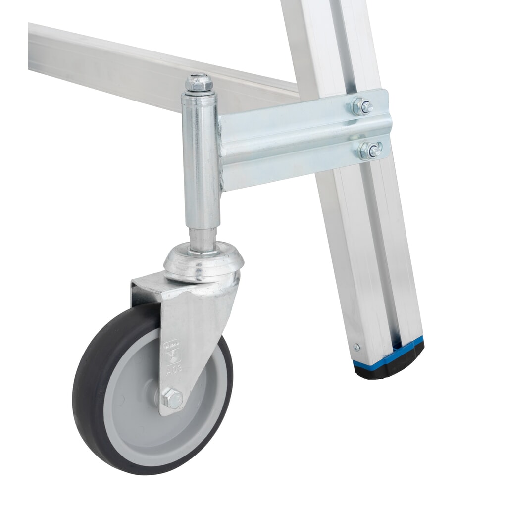 N° de l'image du produit 13 : Échelle à plate-forme mobile KRAUSE® STABILO, accès unilatéral, grille de profil R13, 2 marches