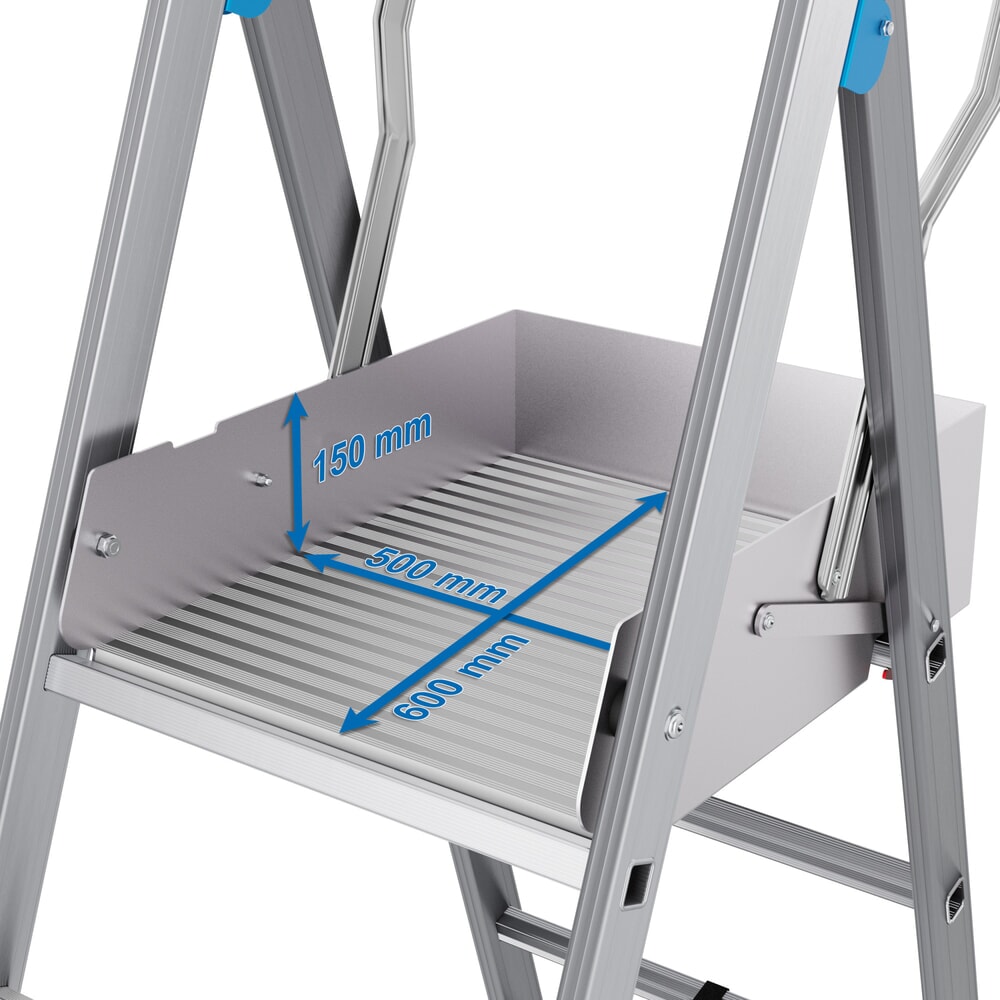 N° de l'image du produit 17 : Échelle à plate-forme KRAUSE® STABILO avec grande plate-forme SkyMatic 3-5 échelons