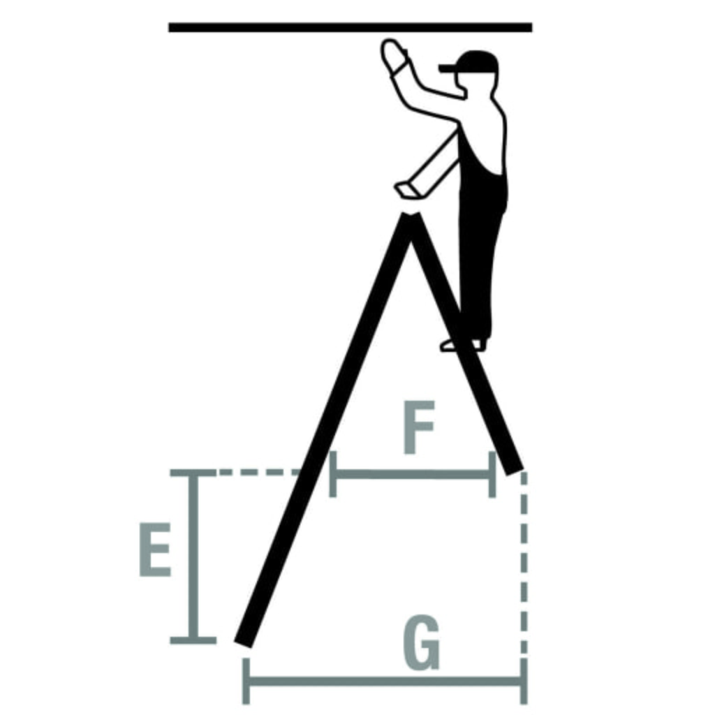 N° de l'image du produit 15 : Échelle télescopique KRAUSE® STABILO avec marches, accès double face, 2 x 6 marches