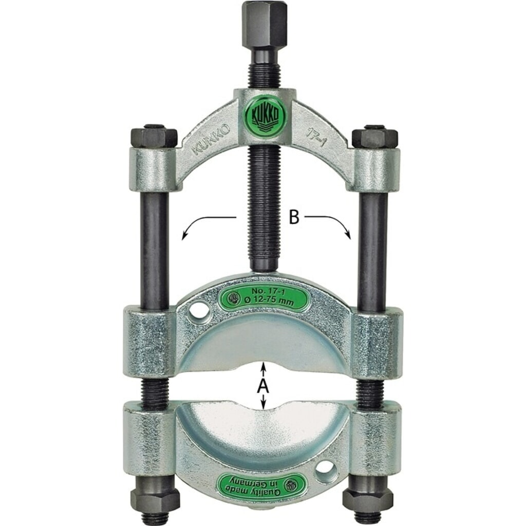 KUKKO Trennvorrichtungssatz 17, Spanntiefe 250 mm, Öffnung A 8 - 60 mm N° de l'image du produit 2 : KUKKO Trennvorrichtungssatz 17, Spanntiefe 250 mm, Öffnung A 8 - 60 mm