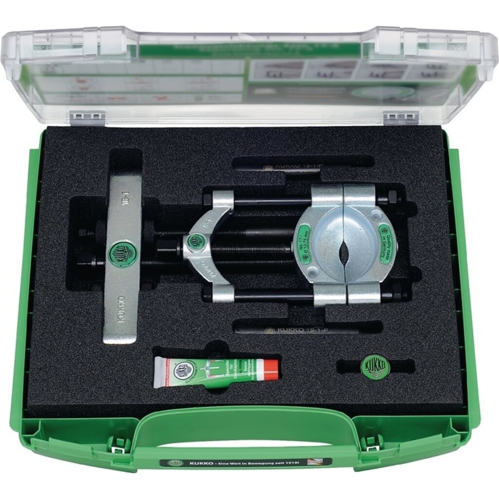 KUKKO Trennvorrichtungssatz 17, Spanntiefe 250 mm, Öffnung A 8 - 60 mm Illustration du produit: KUKKO Trennvorrichtungssatz 17, Spanntiefe 250 mm, Öffnung A 8 - 60 mm