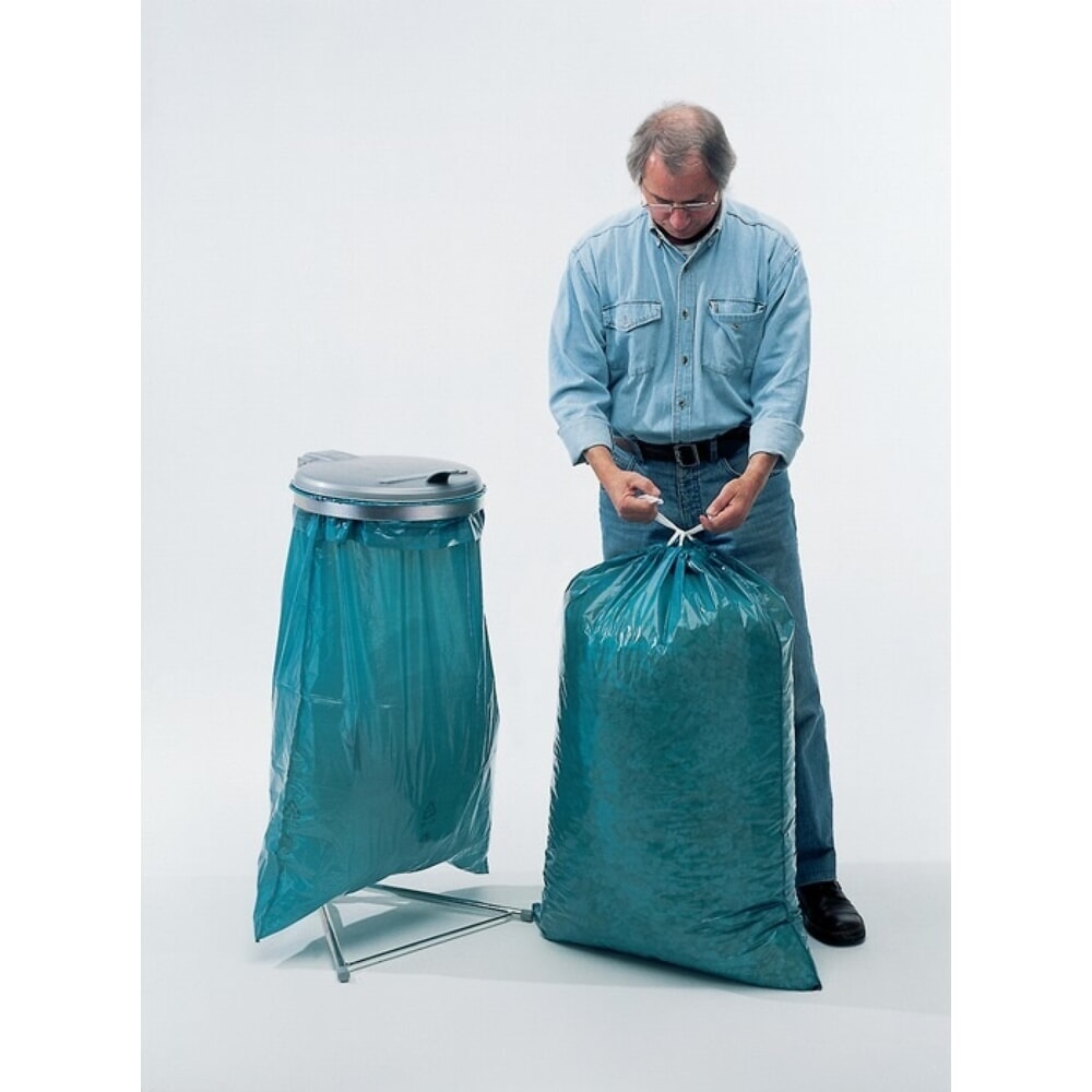 Illustration du produit: Kunststoffsack, B700xL1050mm, 120 l LD-PE blau 45 µm, 250St./Karton