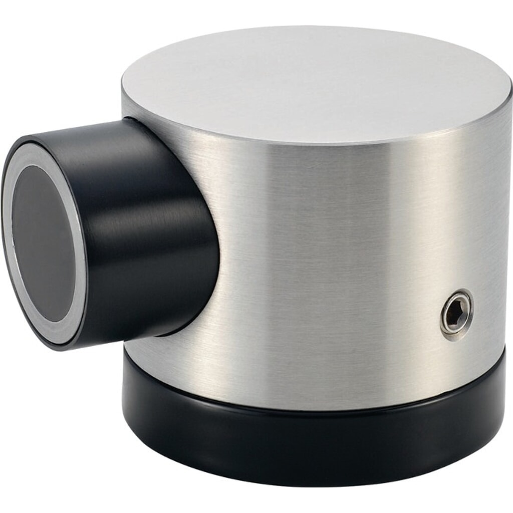KWS Türfeststeller 1015.02, Aluminium silberfarbig lackiert, Bodenmontage Illustration du produit: KWS Türfeststeller 1015.02, Aluminium silberfarbig lackiert, Bodenmontage