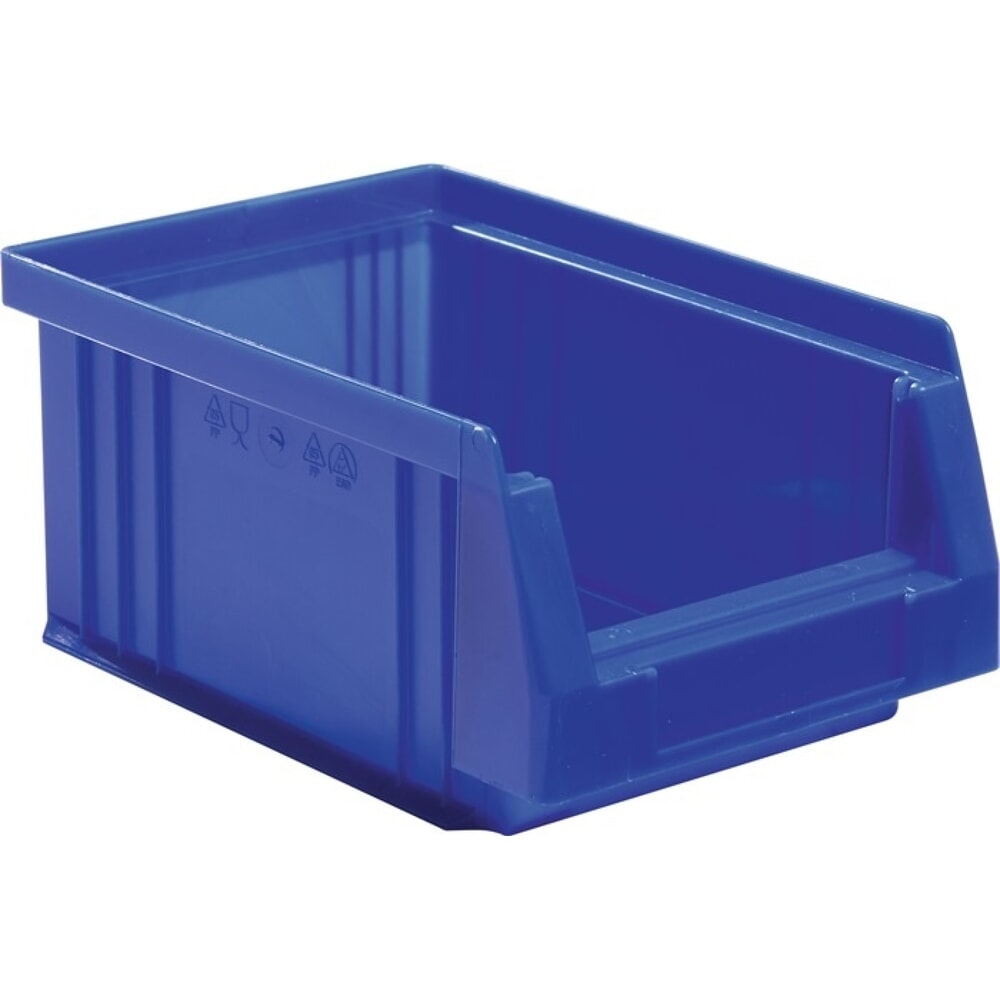 Illustration du produit: Bac à bec PLK LA-KA-PE, PP bleu, L 164 x l 105 x H 75 mm