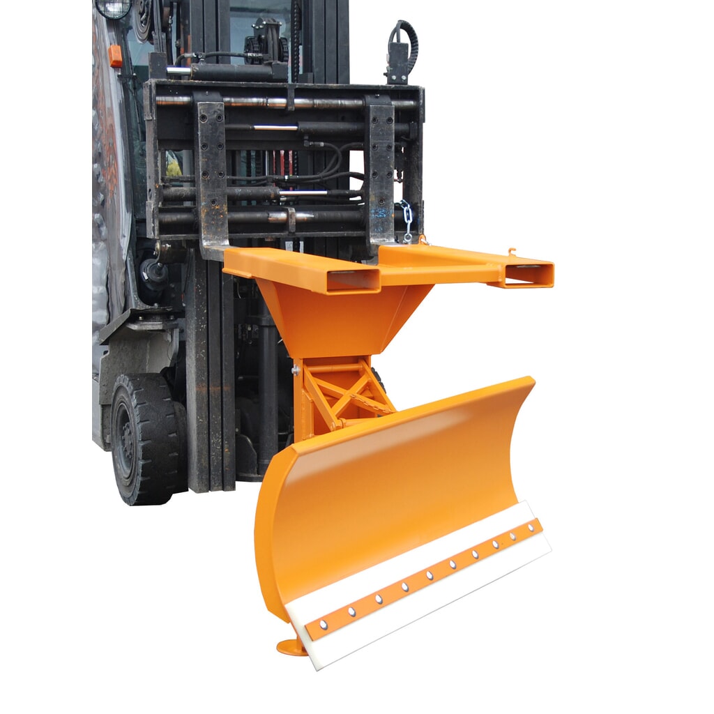 Lame de chasse-neige Bauer® SCH-P-V 150, peinte, jaune-orange Illustration du produit: Lame de chasse-neige Bauer® SCH-P-V 150, peinte, jaune-orange