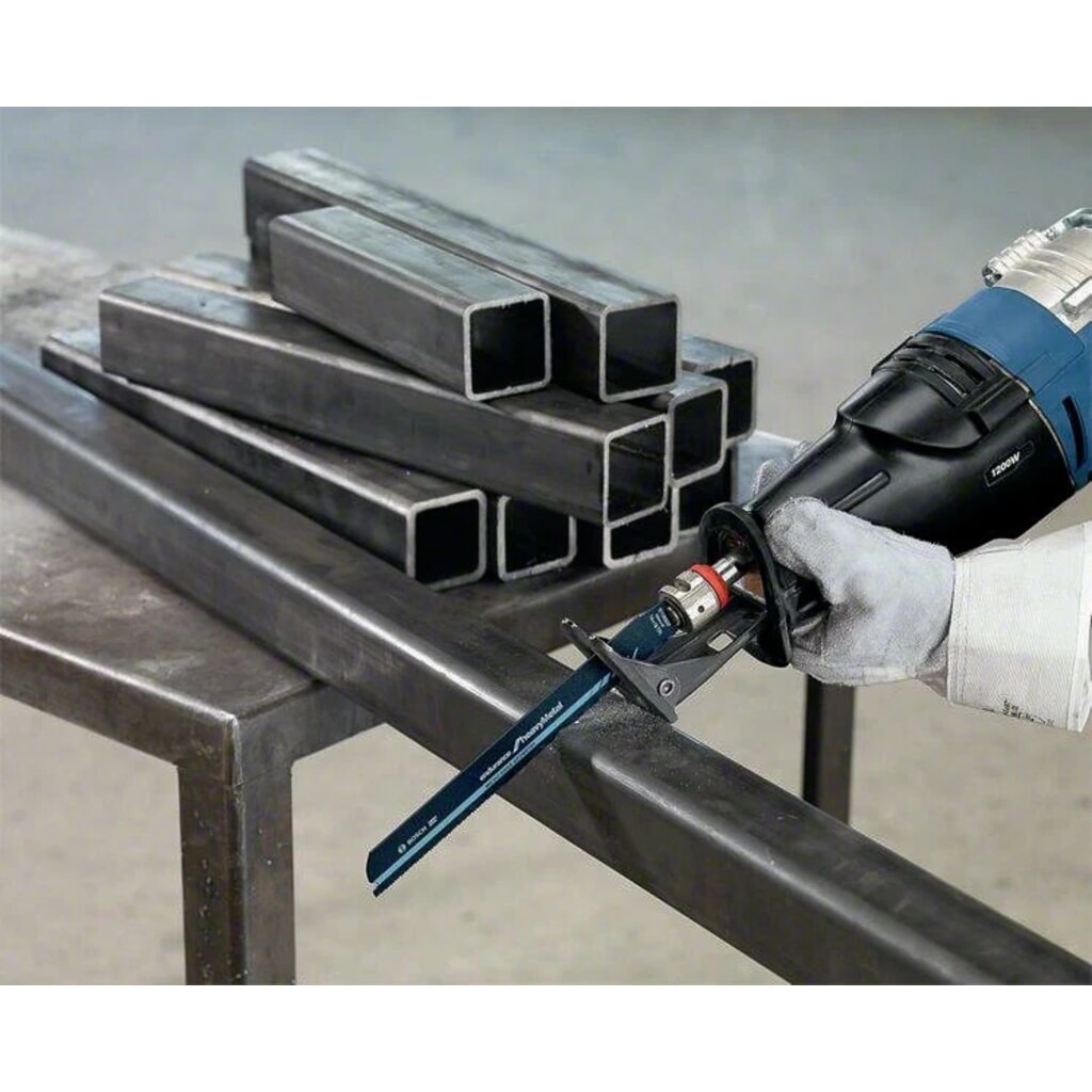 Säbelsägeblatt S 930 CF L.150mm B.22mm TPI 8+10 2,5+3,2mm 2x2 Geometrie 5er Pk. N° de l'image du produit 3 : Säbelsägeblatt S 930 CF L.150mm B.22mm TPI 8+10 2,5+3,2mm 2x2 Geometrie 5er Pk.